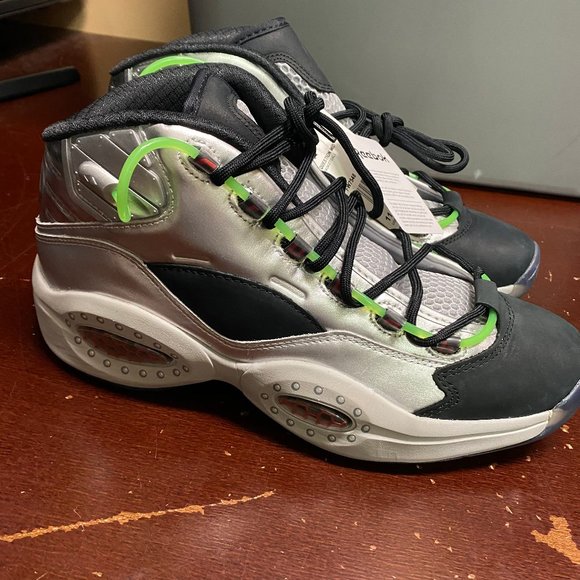 Reebok Question Mid Lace Up Basketball Shoes Sz 11 main image 5